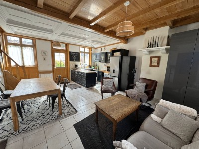 MAISON MEUBLEE 3 CHAMBRES A LOUER - MOUVAUX - 77.01 m2 - 1413€ charges comprises par mois