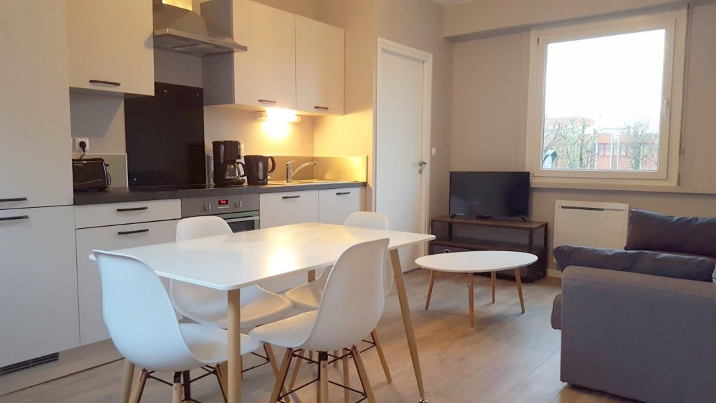 Appartement meubl�  rue de la Chocolaterie MARCQ EN BAROEUL.