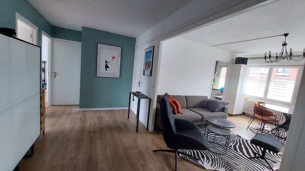 APPARTEMENT T4 A LOUER - LAMBERSART - 72.98 m2 - 1�257,50�&euro; charges comprises par mois