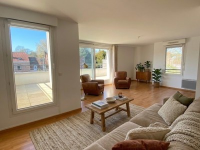 Appartement 3 chambres A LOUER - MOUVAUX - 105 m2 - 1 390 € charges comprises par mois